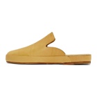 Feit Tan Hand Sewn Slide Loafers