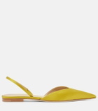 Victoria Beckham Victoria satin slingback flats
