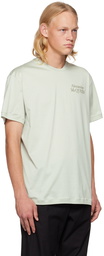 Alexander McQueen Green Embroidered T-Shirt