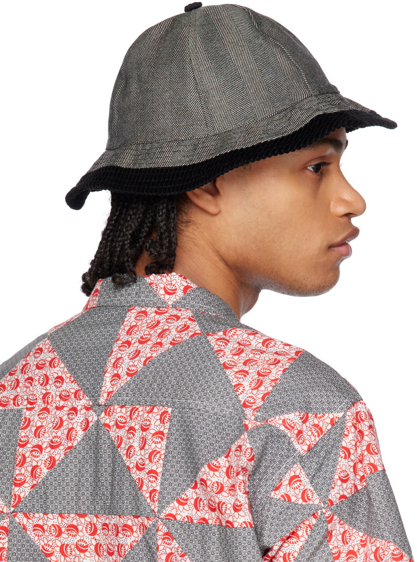 BODE バケットハット Bode Gray Grandfather Bucket Hat Bode