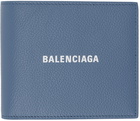 Balenciaga Blue Folded Wallet