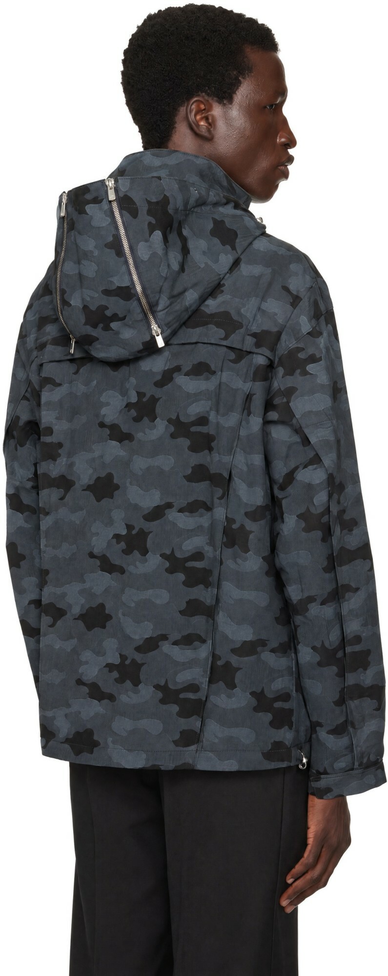 FFFPOSTALSERVICE Blue MK3 Curved Zip Jacket