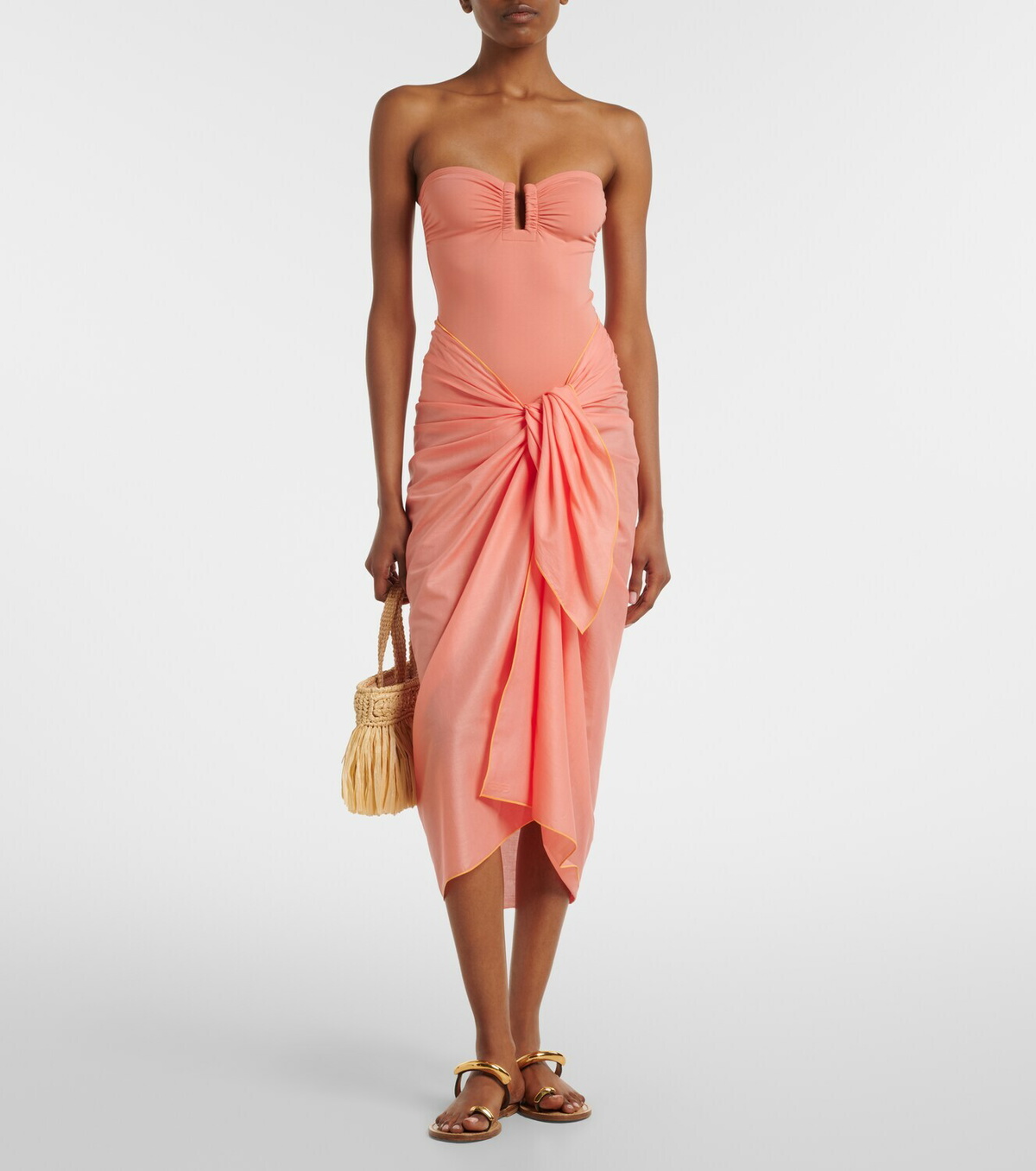 Eres Cabine beach cover-up
