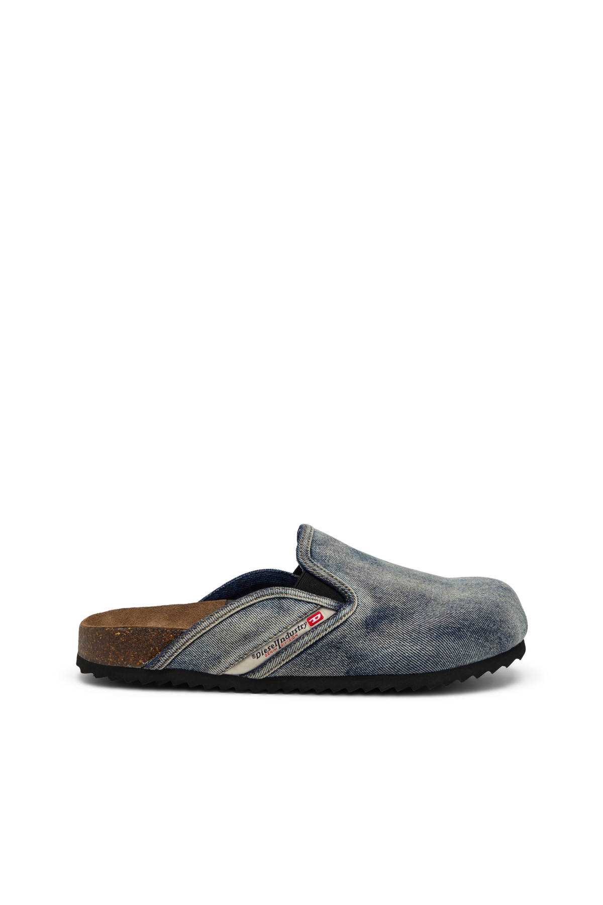 Diesel Blue Sa-Slide D Oval Denim Slides Diesel
