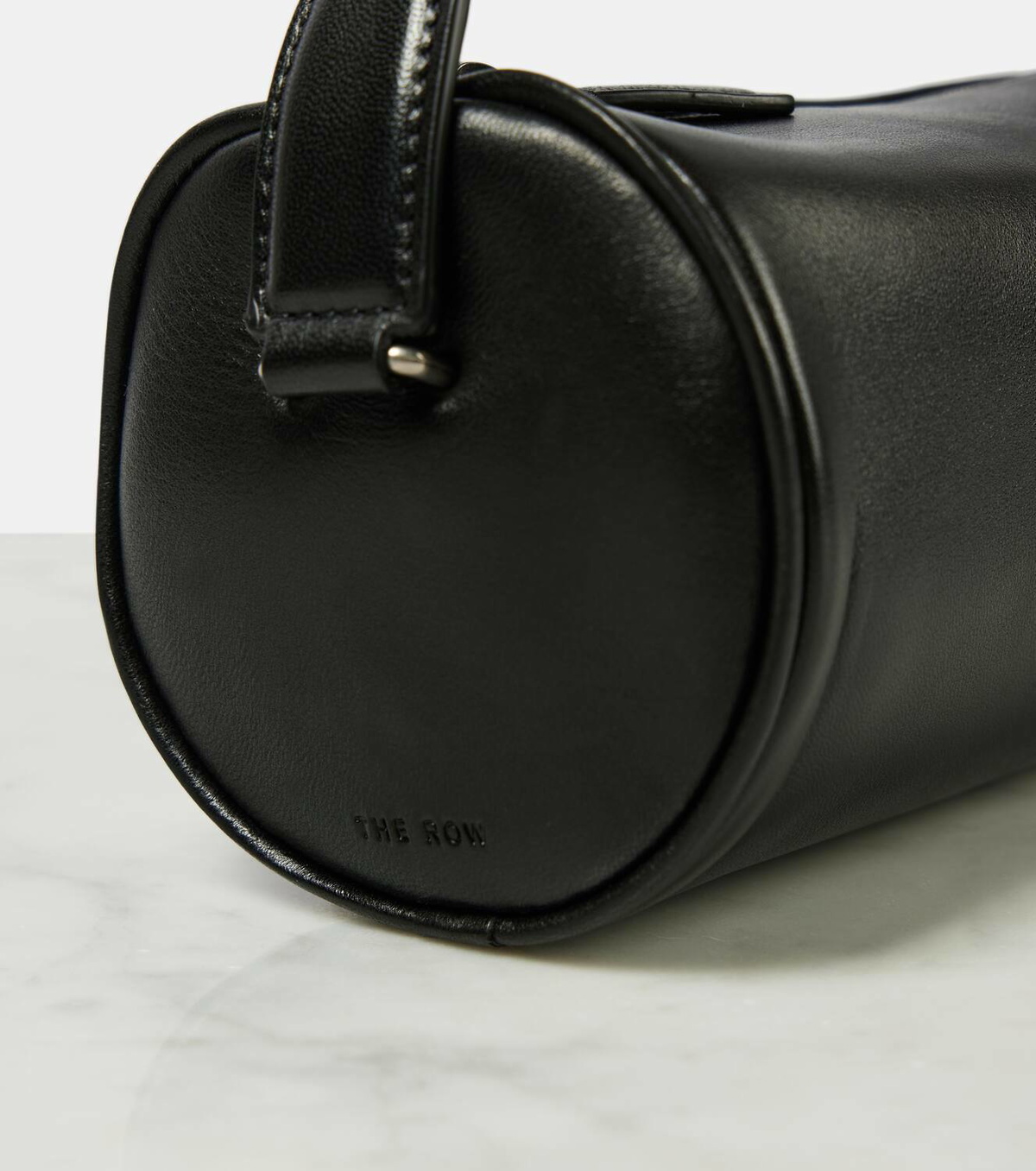 The Row Round 90's leather tote bag The Row