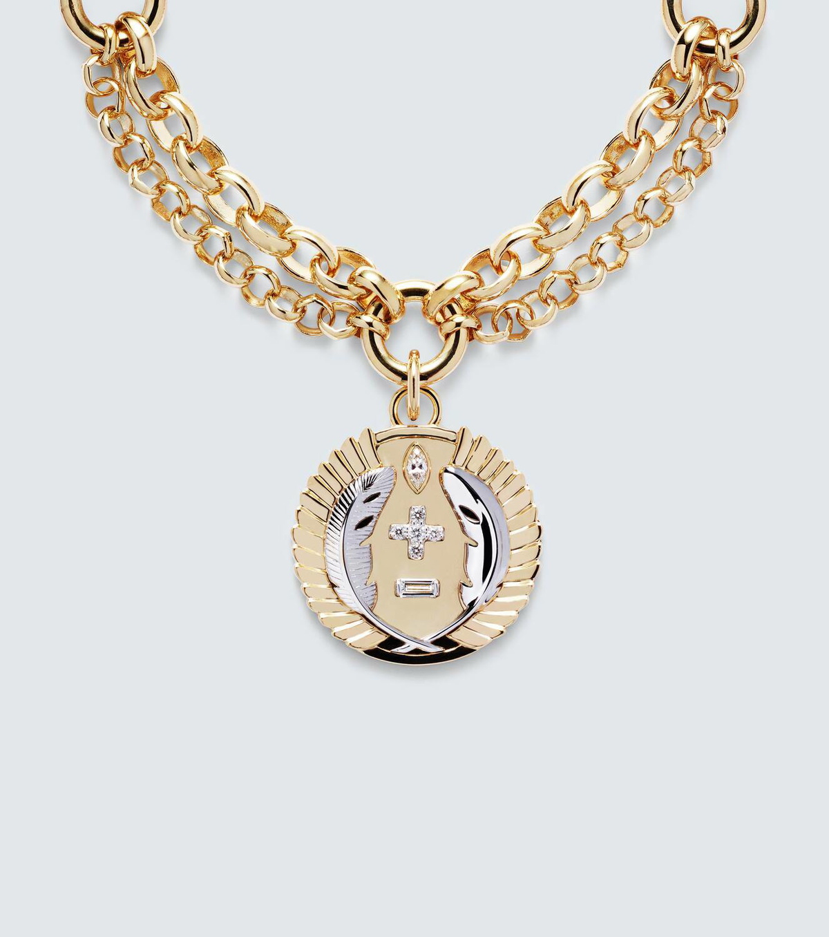 FoundRae Vivacity 18kt gold bracelet with diamonds