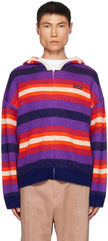 Photo: BLUEMARBLE Multicolor Zipped Hoodie