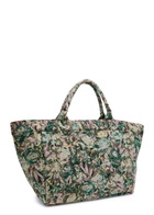 Ganni Jadeite Xxl Reversible Tapestry Shopper Tote bag - Multicoloured - One Size