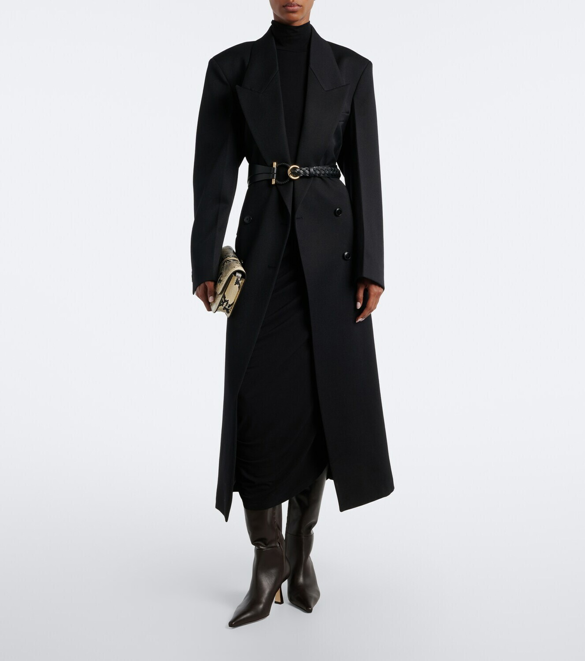 Aeyde Vina leather knee-high boots