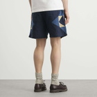 A.P.C. Men's Connor Patchwork Shorts in Indigo