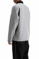 CARHARTT WIP michigan organic cotton jacket Grey