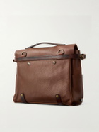 Bleu de Chauffe - Éclair Leather Messenger Bag