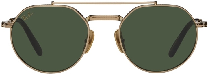 Photo: Ray-Ban Gold Jack II Titanium Sunglasses