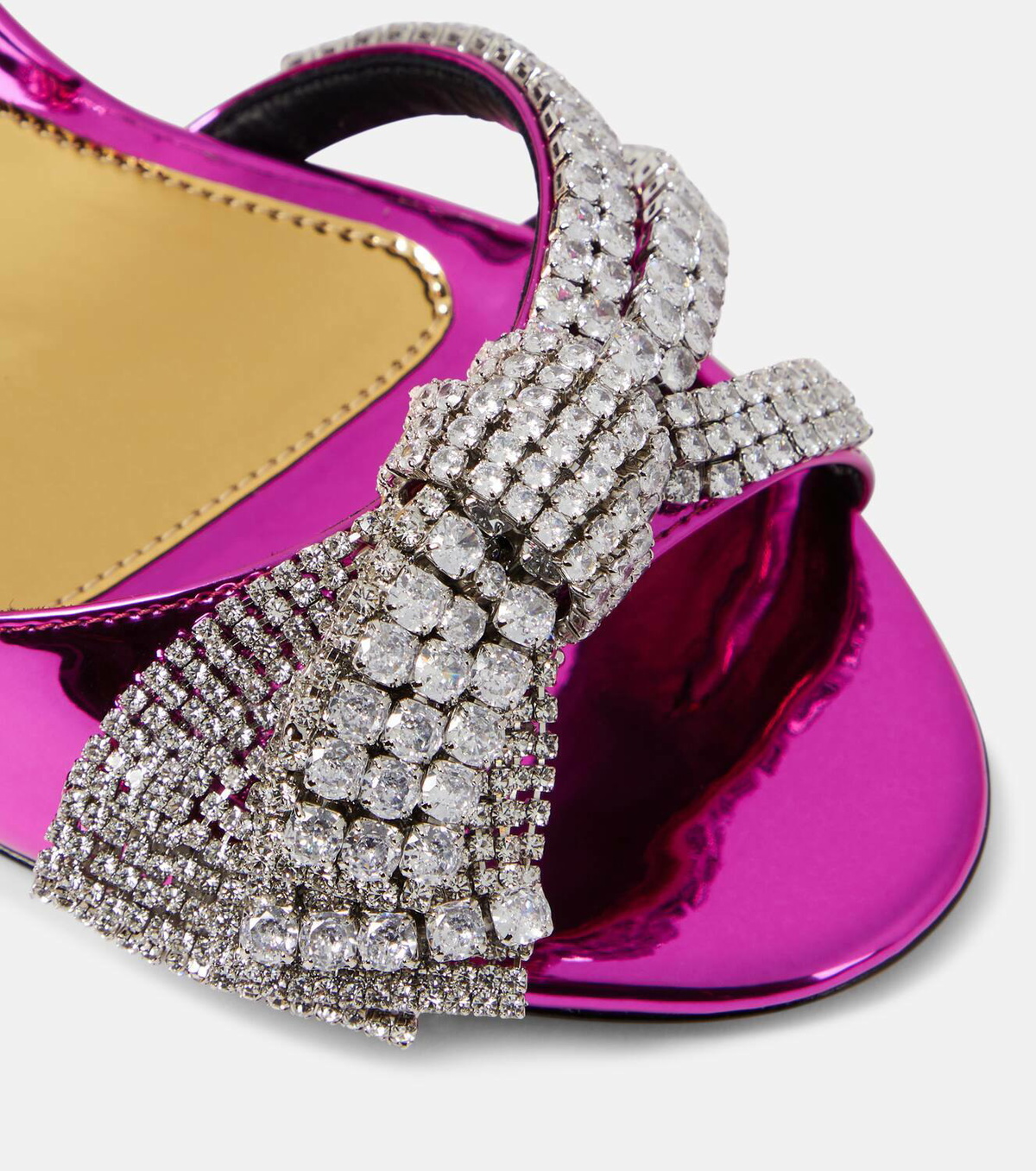 Alexandre Vauthier Shooting embellished mules