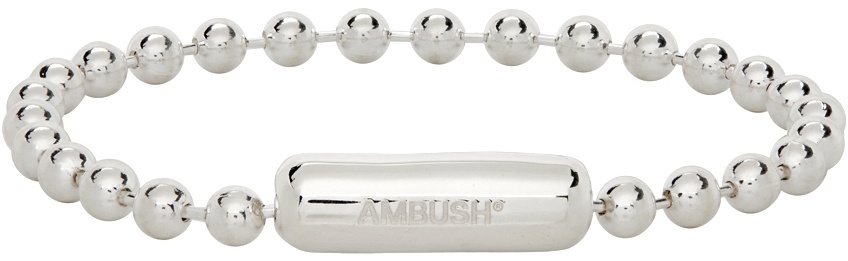 AMBUSH Silver Ball Chain Bracelet Ambush