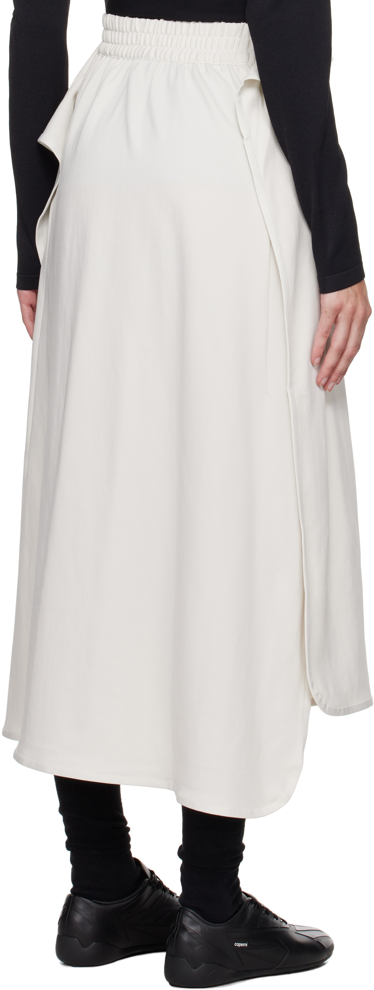 Y-3 Off-White Track Midi Skirt
