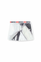 Diesel Boxer shorts with graphic print - Boxer Woven Mens in White