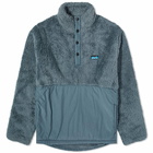 KAVU Men's Balsa Pullover Pile Fleece in Stormy Weather