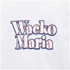 Wacko Maria Men's Type 2 Washed Heavyweight Crew T-Shirt in White