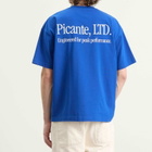 Picante Men's Butterfly T-Shirt in Royal Blue