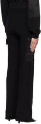 REMAIN Birger Christensen Black Straight Lounge Pants