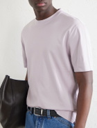 Canali - Cotton T-Shirt - Purple