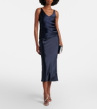 Dorothee Schumacher Sense Of Shine silk-blend satin slip skirt