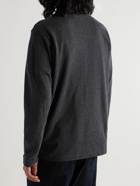 Universal Works - Camp-Collar Recycled-Jersey Shirt - Gray