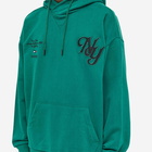 Tommy Jeans Men's NY Embroided Hoody in Darkened Emerald