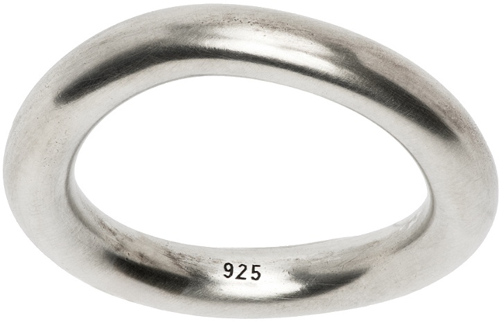 Photo: Ann Demeulemeester Silver Marianne Simple Ring