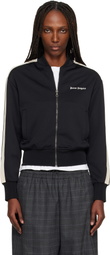 Palm Angels Black Classic Logo Track Bomber Jacket