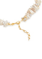 Anni LU Pearl Power 18kt Gold-plated Necklace - White - One Size