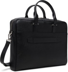 TOM FORD Black Grain Leather Slim Briefcase