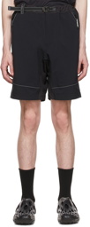 and wander Black Trek Shorts