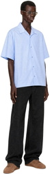 Givenchy Blue Bowling Shirt