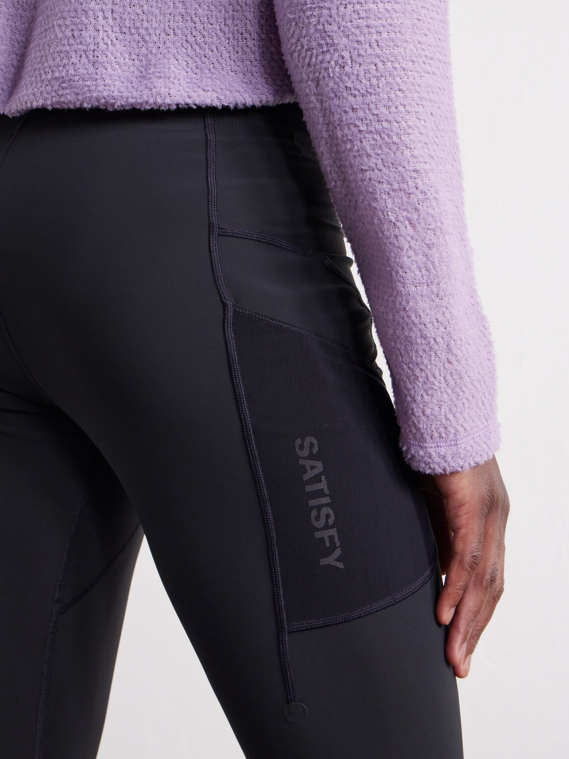 Satisfy - TechSilk™ Evo Running Tights - Black