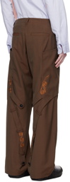 Kiko Kostadinov Brown Nesebur Trousers