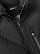 Zegna - Quilted Padded Nylon Down Gilet - Black