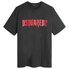 Dsquared2 Men's Chest Logo T-Shirt in Black