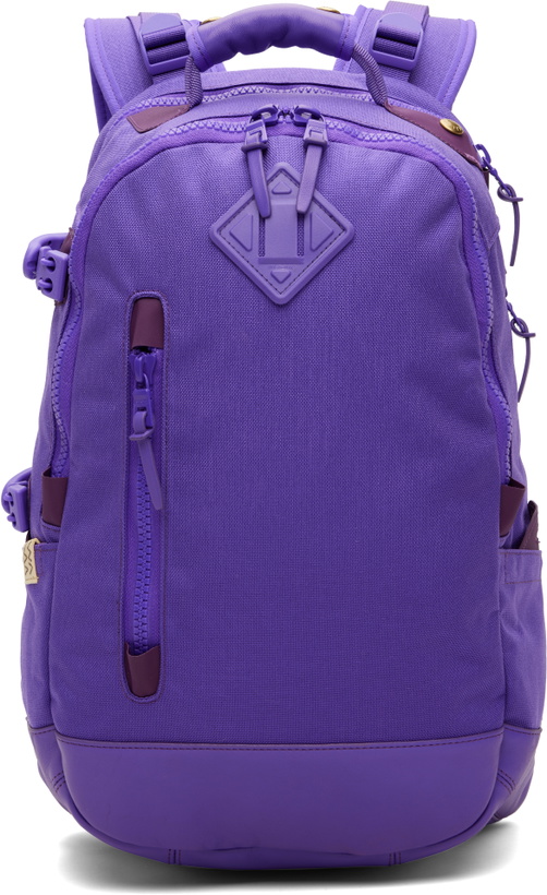 Photo: visvim Purple Cordura 20L Backpack