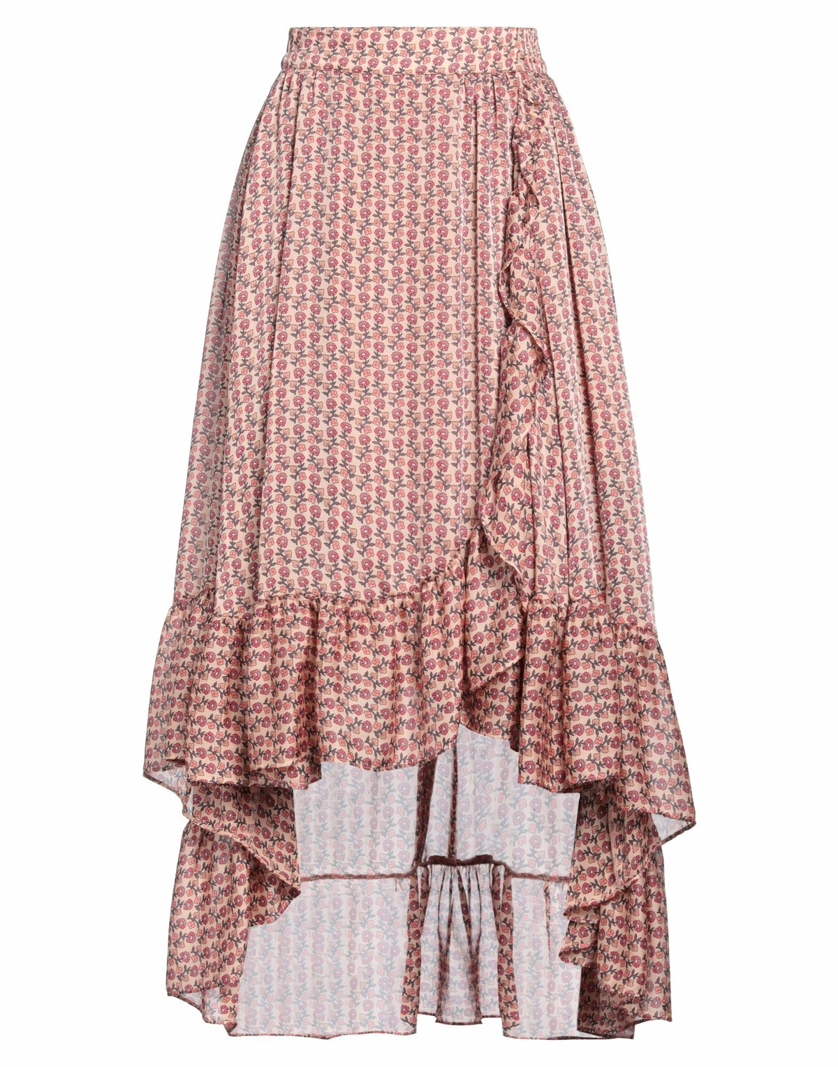 Maje Womens Midi skirt in Pink