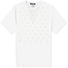 Raf Simons Men's Printed Net T-Shirt in White