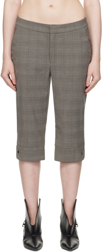 Photo: FIDAN NOVRUZOVA Gray Teo Capri Trousers