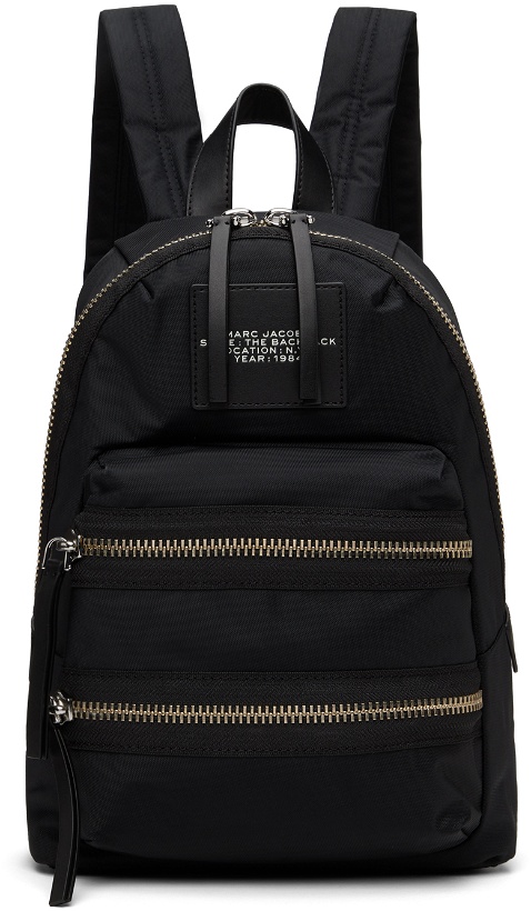 Photo: Marc Jacobs Black 'The Biker Nylon Medium' Backpack