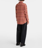 God's True Cashmere Time plaid cashmere shirt