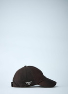 Prada Logo Plaque Baseball Cap