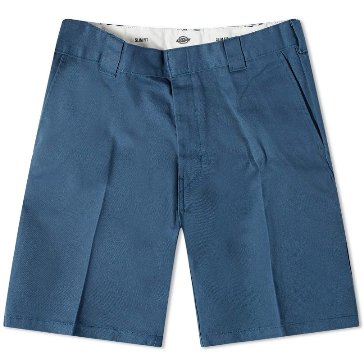 Photo: Dickies Men's Slim Fit Short in Air Force Blue