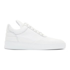 Filling Pieces White Low Plain Sneakers