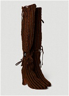 Expandable Boots in Brown
