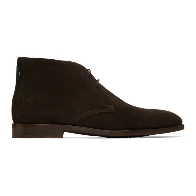 Photo: PS by Paul Smith Brown Suede Arni Chukka Boots